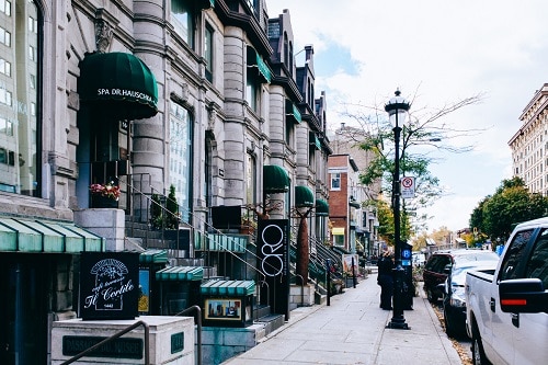 rue Sherbrooke - Montréal